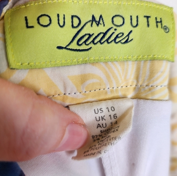 Loudmouth Colorful Mosaic Golf Skirt 10 - Picture 5 of 6